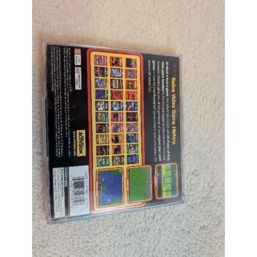 Activision Classics 30 Games Atari 2600 Collection Playstation PS1 Disc Manual